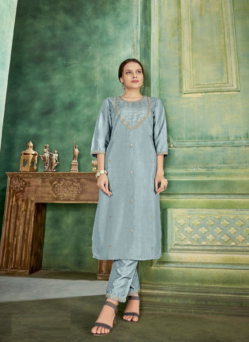 Sbs Sitara 3641 To 3644 Kurti With Bottom Catalog
